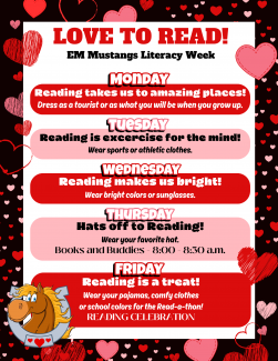 East Meadows Literacy Week Feb 26 - May 1