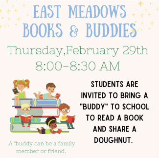 Books and Buddies February 29th