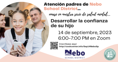Flyer - Parent Training September 14 - Spanish
