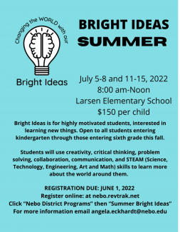 Bright Ideas Summer