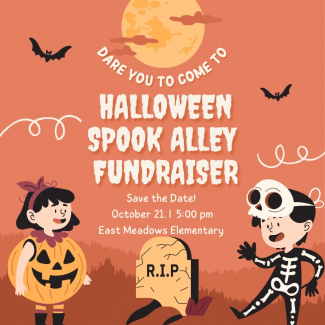 East Meadows PTA Fundraiser Friday, October 21, 5-8 PM
