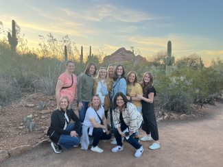 Leadership Team visit Botanical Gardens in Phoenix, AZ