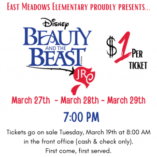 Beauty and the Beast Tickets on Sale March 19